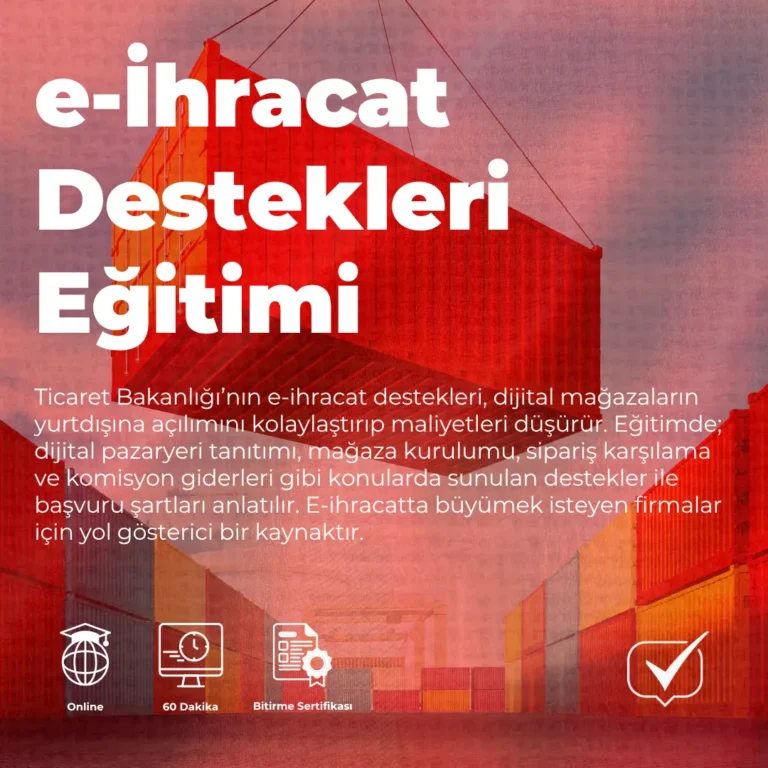 e-İhracat Destekleri