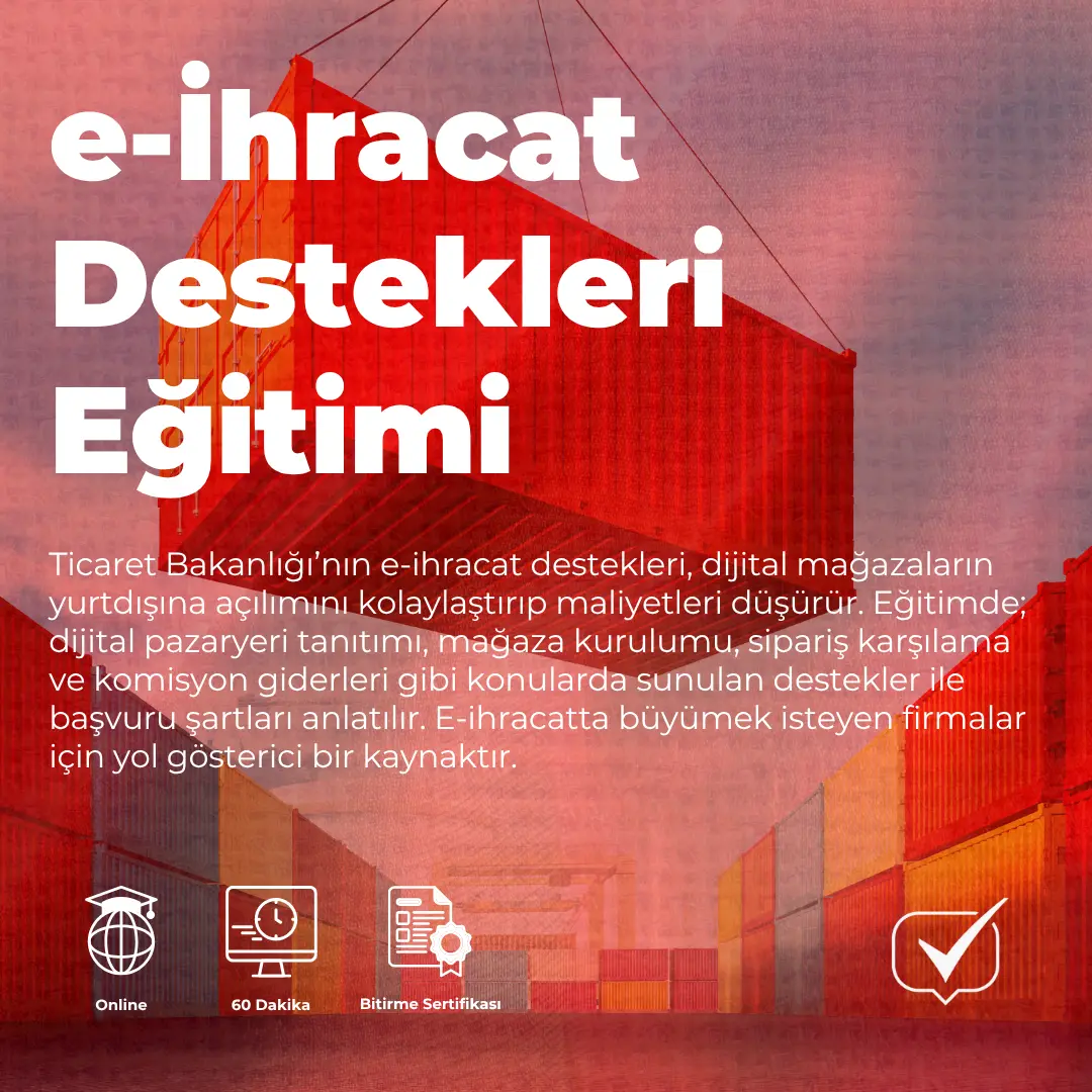 e-İhracat Destekleri