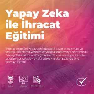 Yapay Zeka ile İhracat