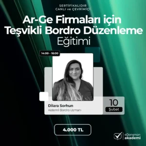 Ar-Ge Merkezlerinde Teşvikli Bordrolama