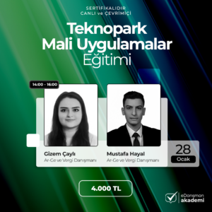 Teknopark Mali Uygulamalar