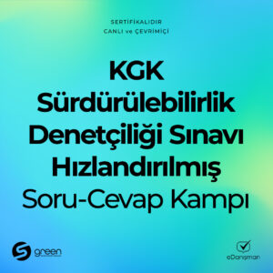 KGK Sürdürülebilirlik Denetçiliği Sınavı Soru Cevap Kampı